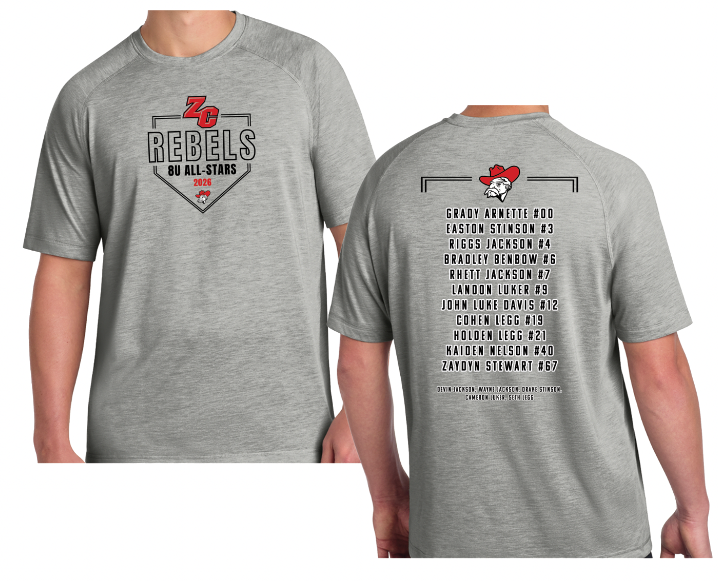 Zion Rebels 2026 8U All Stars Baseball *Order closes 5/10