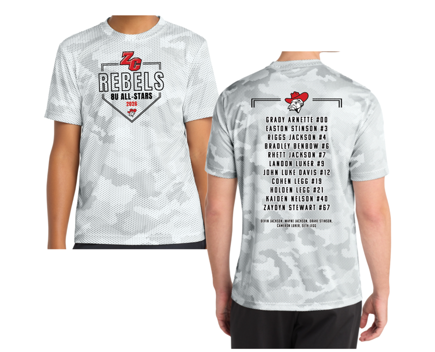 Zion Rebels 2026 8U All Stars Baseball *Order closes 5/10