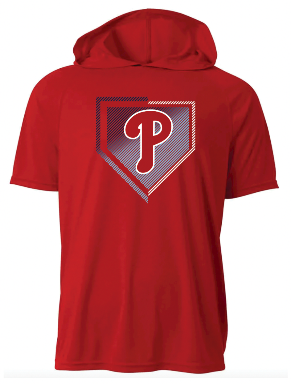 Gradient Baseball Team Spirit Hoodie