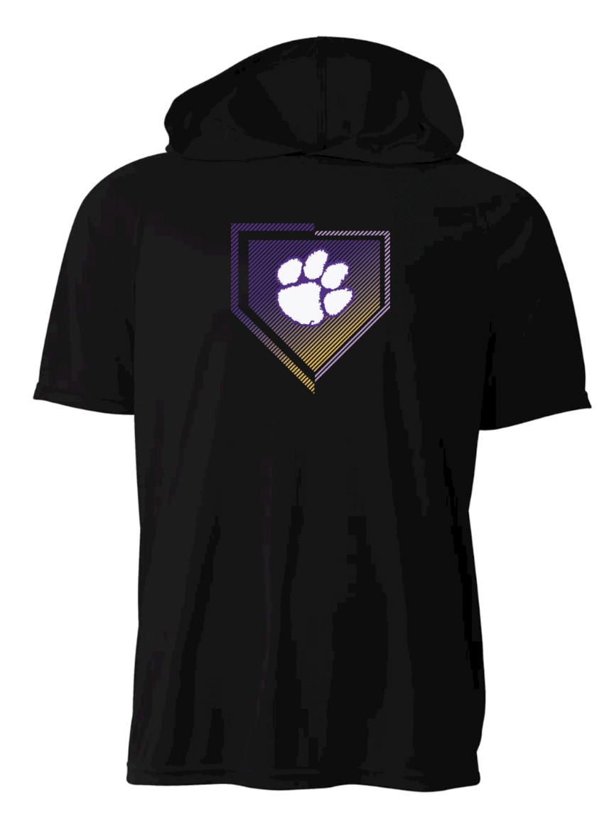 Gradient Baseball Team Spirit Hoodie