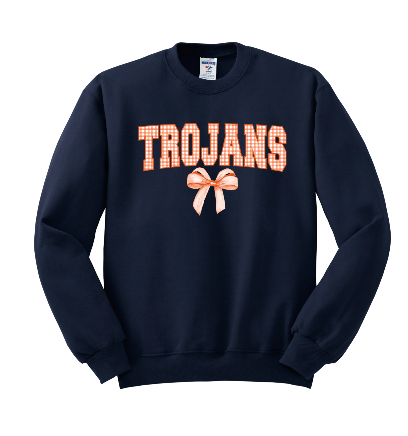 Gingham Coquette Mascot Sweatshirts - Adult 🎀