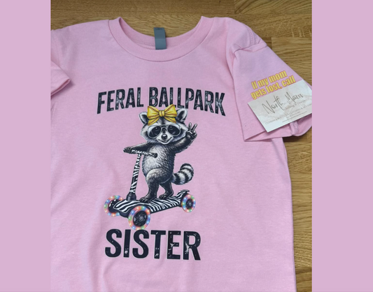 Feral Softball Ballpark Sister