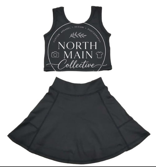 Custom Girls School Spirit Set – Shorts or Skort