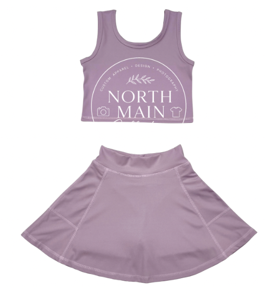 Custom Girls School Spirit Set – Shorts or Skort