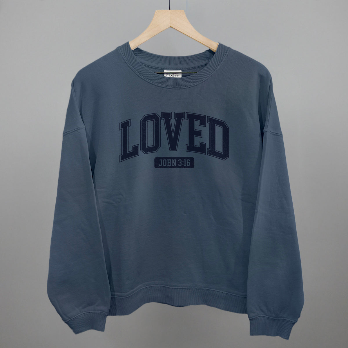 Loved John 3:16 (Navy)