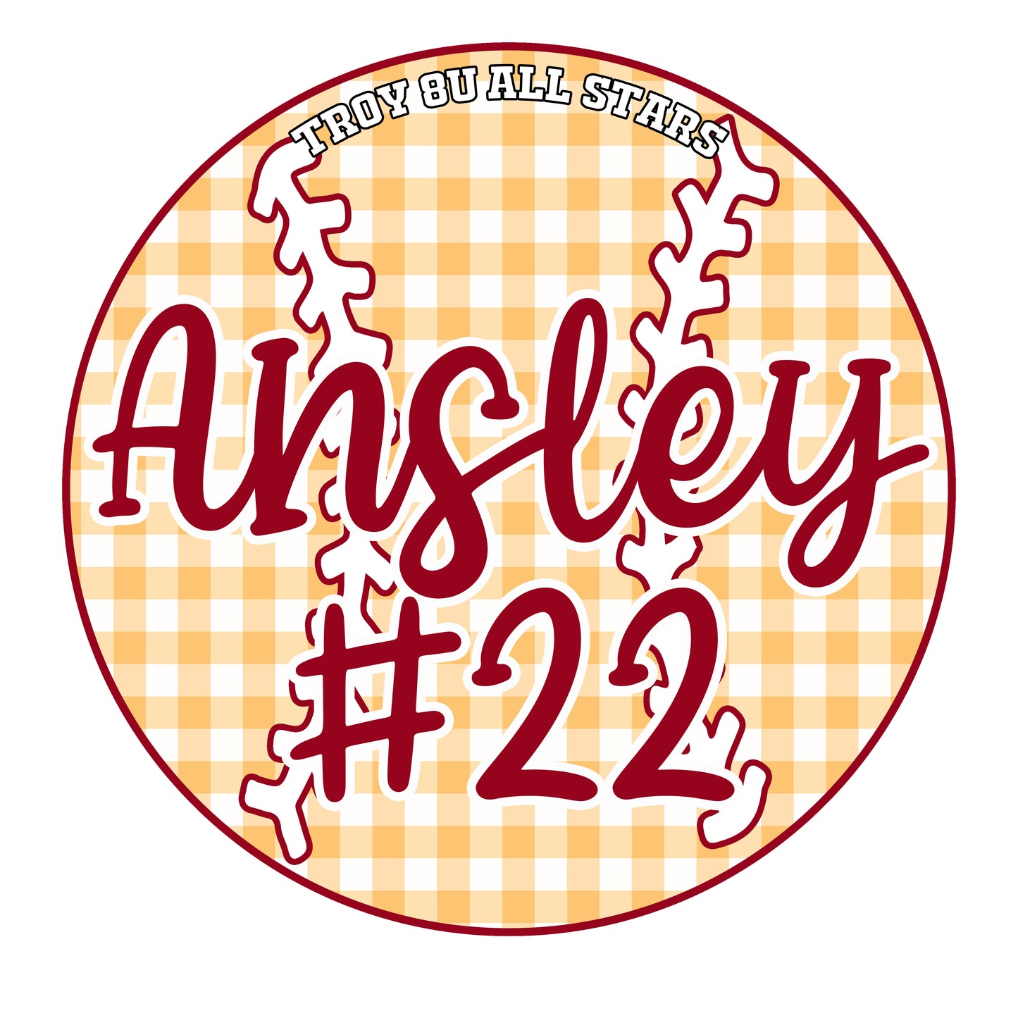 Troy 8U Darlings Magnets