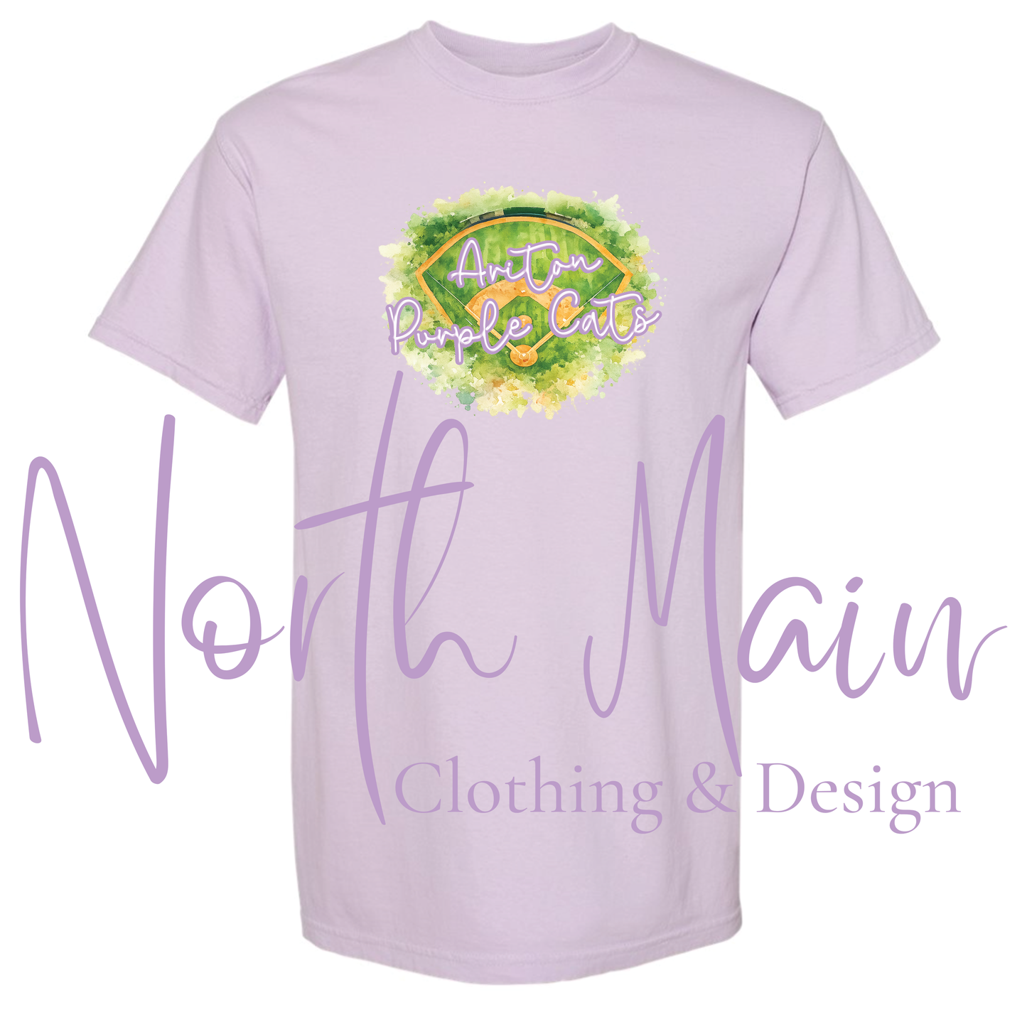 Watercolor Field ⚾️🥎 - Youth/Adult Comfort Color