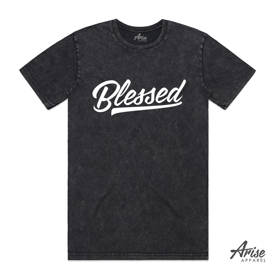 Blessed Script Calligraphy T-Shirt