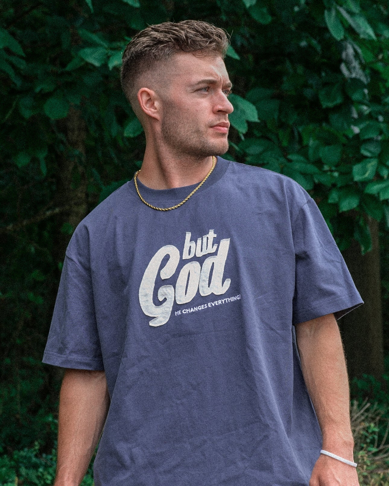 But God Premium Hand-Stitched Tee
