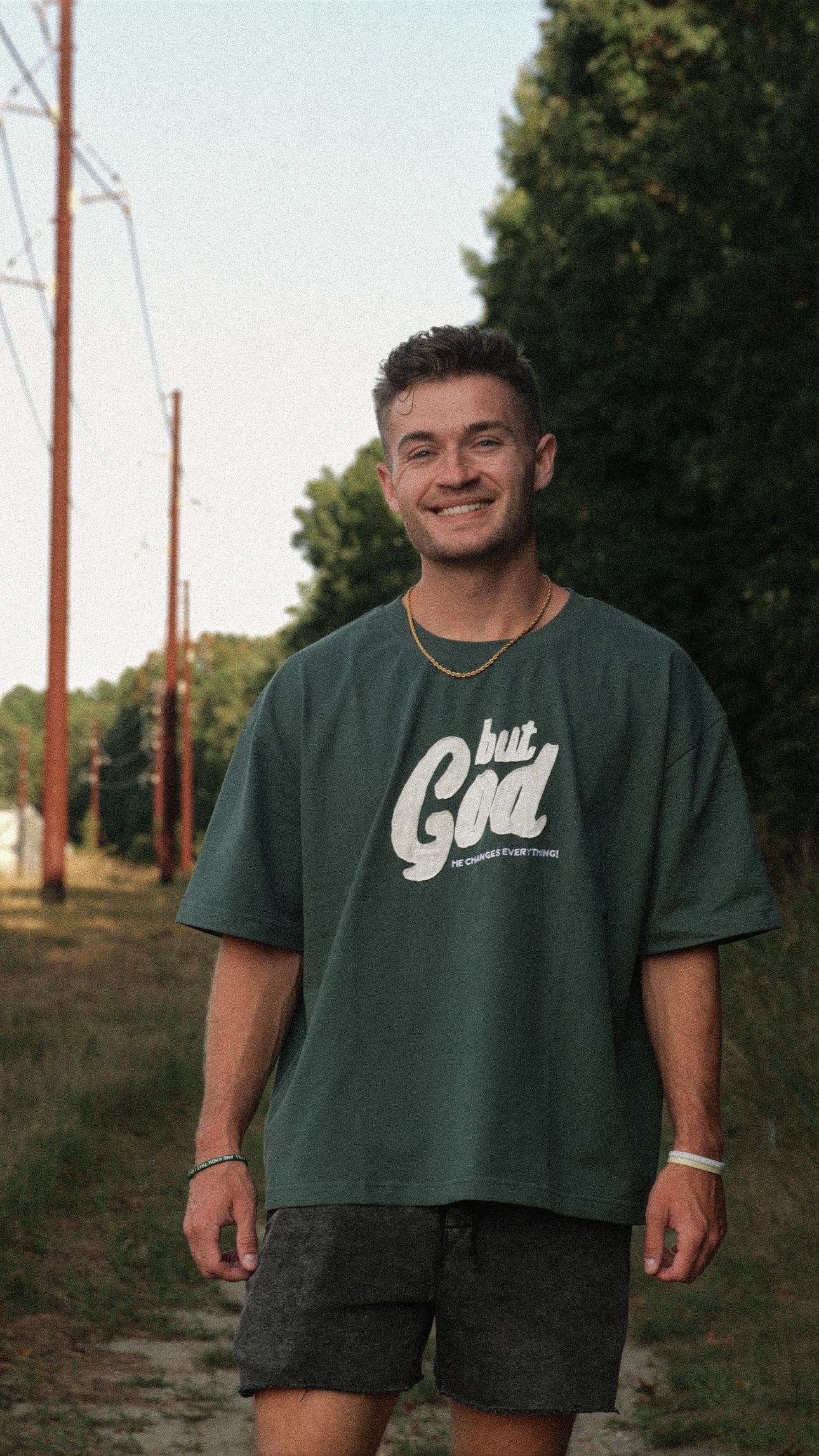 But God Premium Hand-Stitched Tee