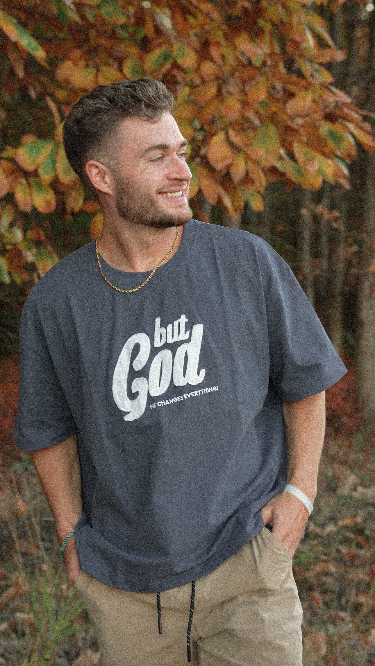 But God Premium Hand-Stitched Tee