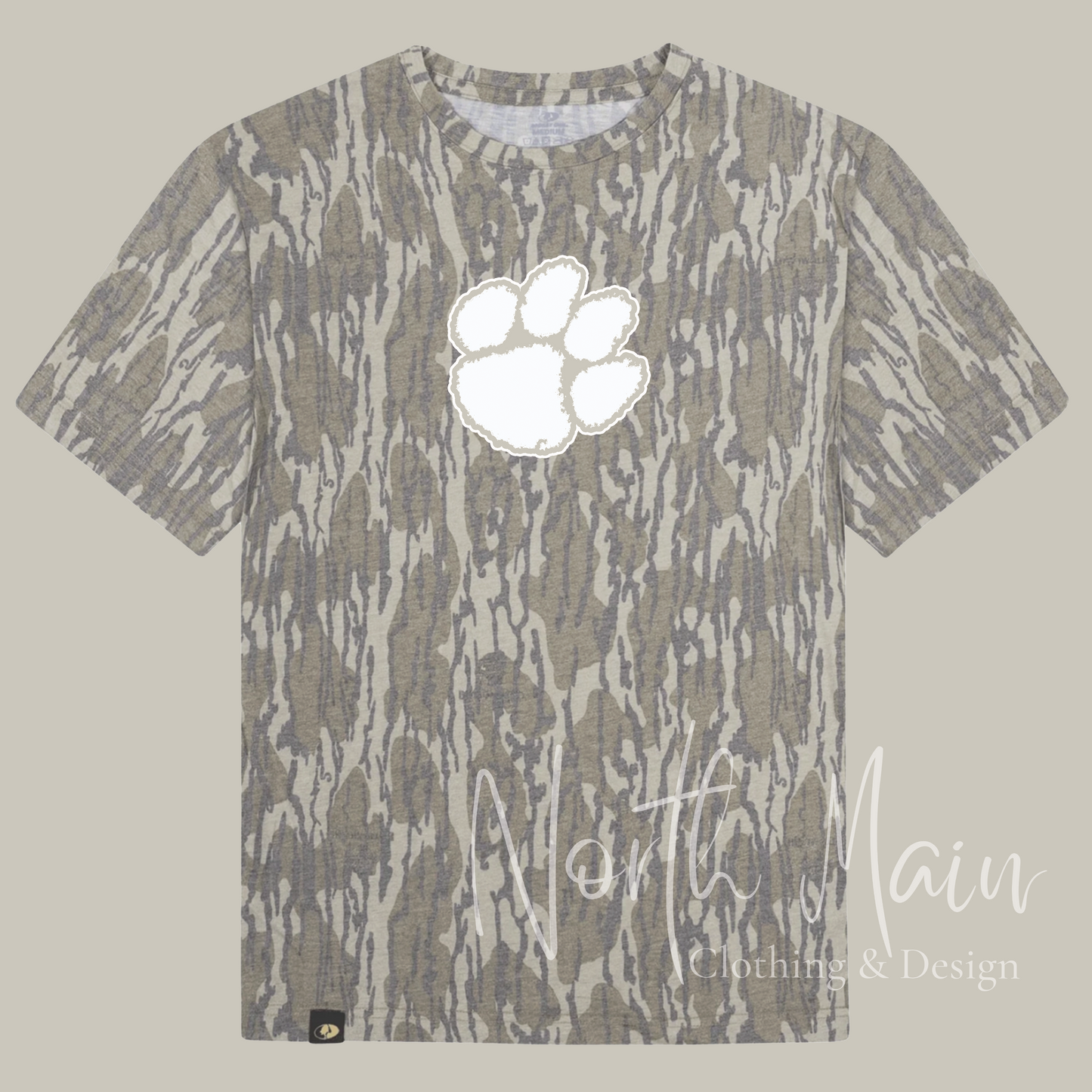 Wash out Camo Short Sleeve Tee