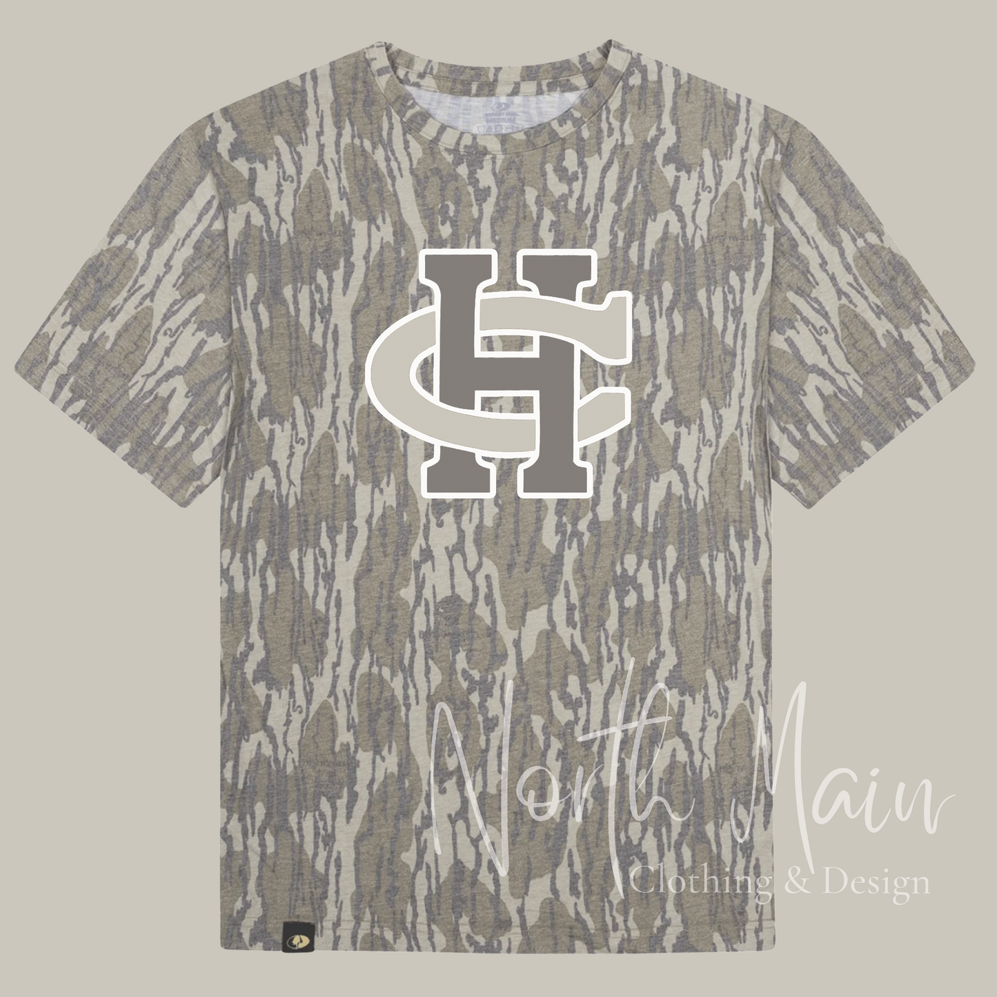 Wash out Camo Short Sleeve Tee