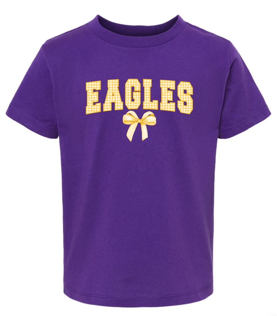 Gingham Coquette Mascot Bella Tshirt - Adult 🎀