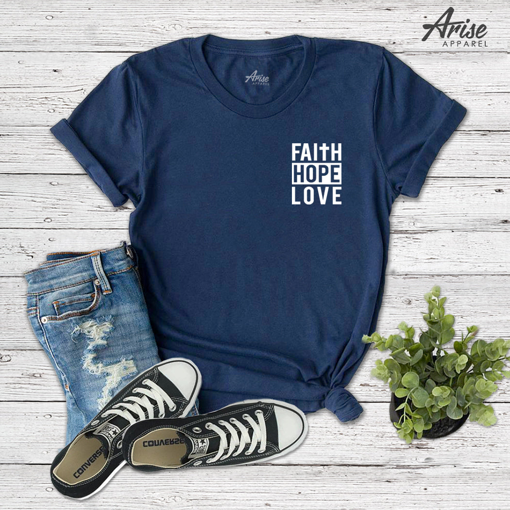 Faith Hope Love T-Shirt (NEW)