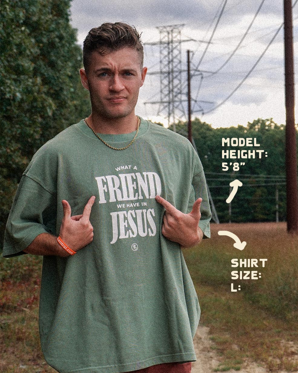 What A Friend Heavy Tee