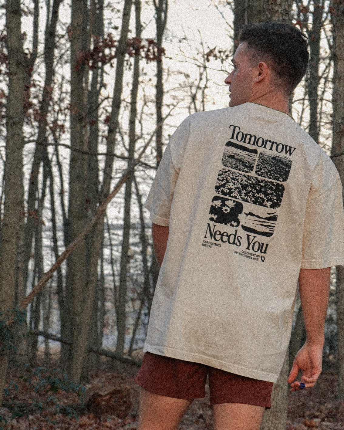 Tomorrow Needs You 988 Tee