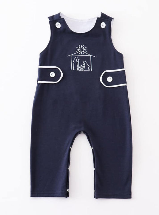 Navy Nativity Boy Jonjon