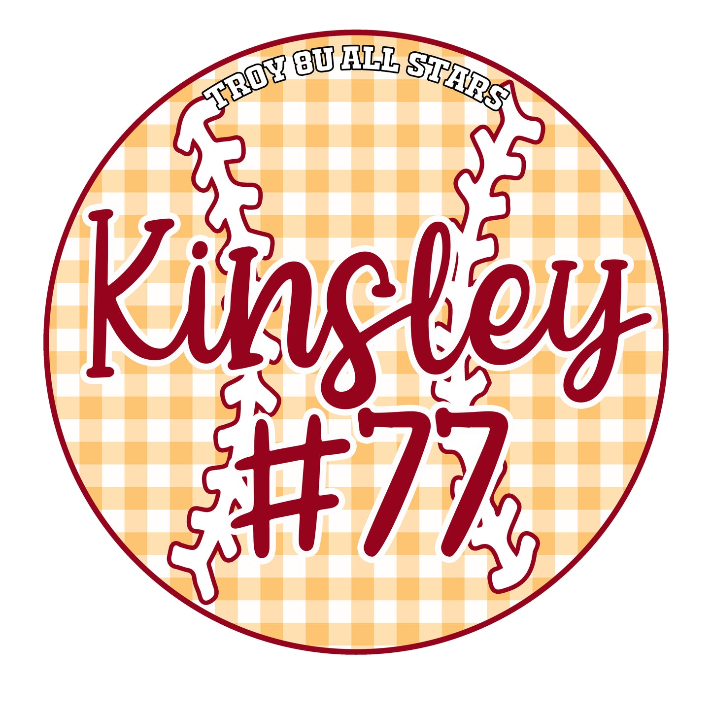 Troy 8U Darlings Magnets