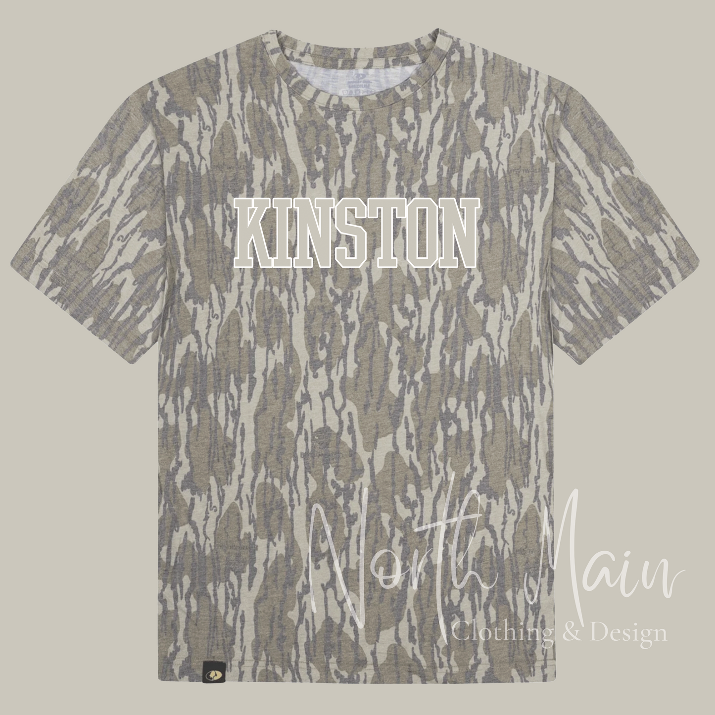 Wash out Camo Short Sleeve Tee