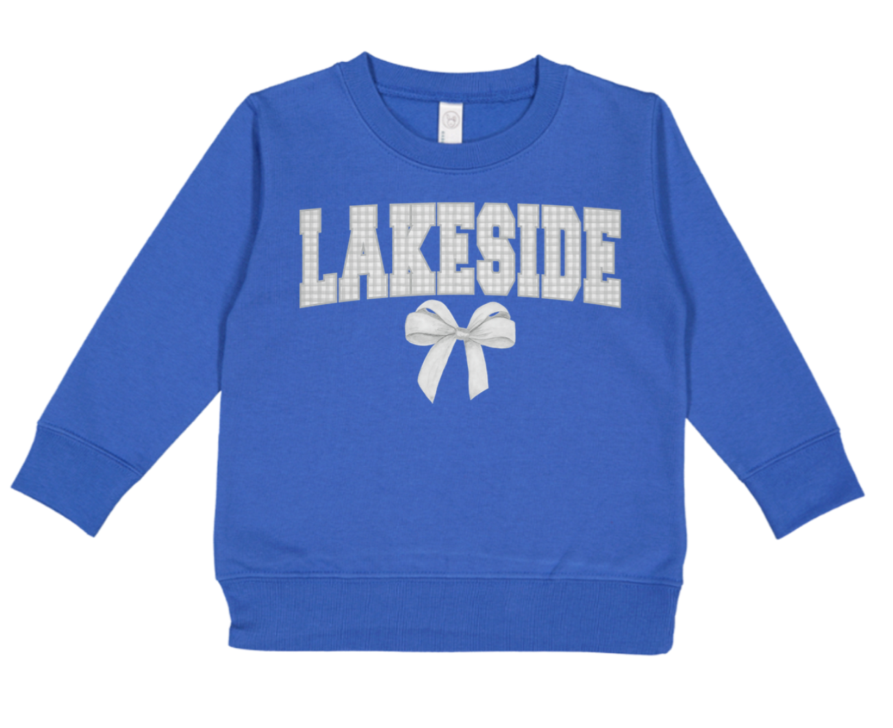 Gingham Coquette Mascot Sweatshirts - Toddler 🎀