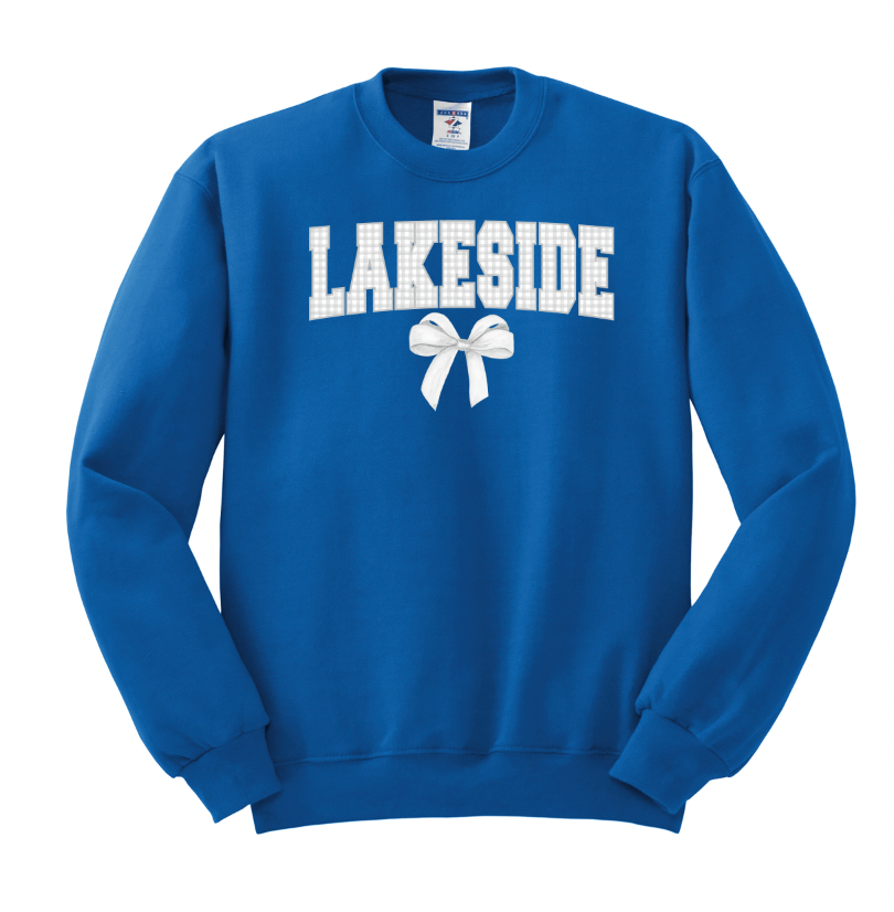 Gingham Coquette Mascot Sweatshirts - Adult 🎀