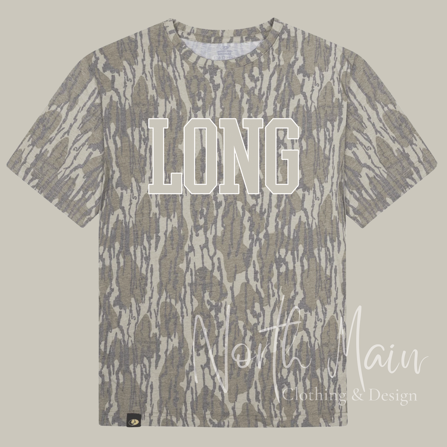 Wash out Camo Short Sleeve Tee