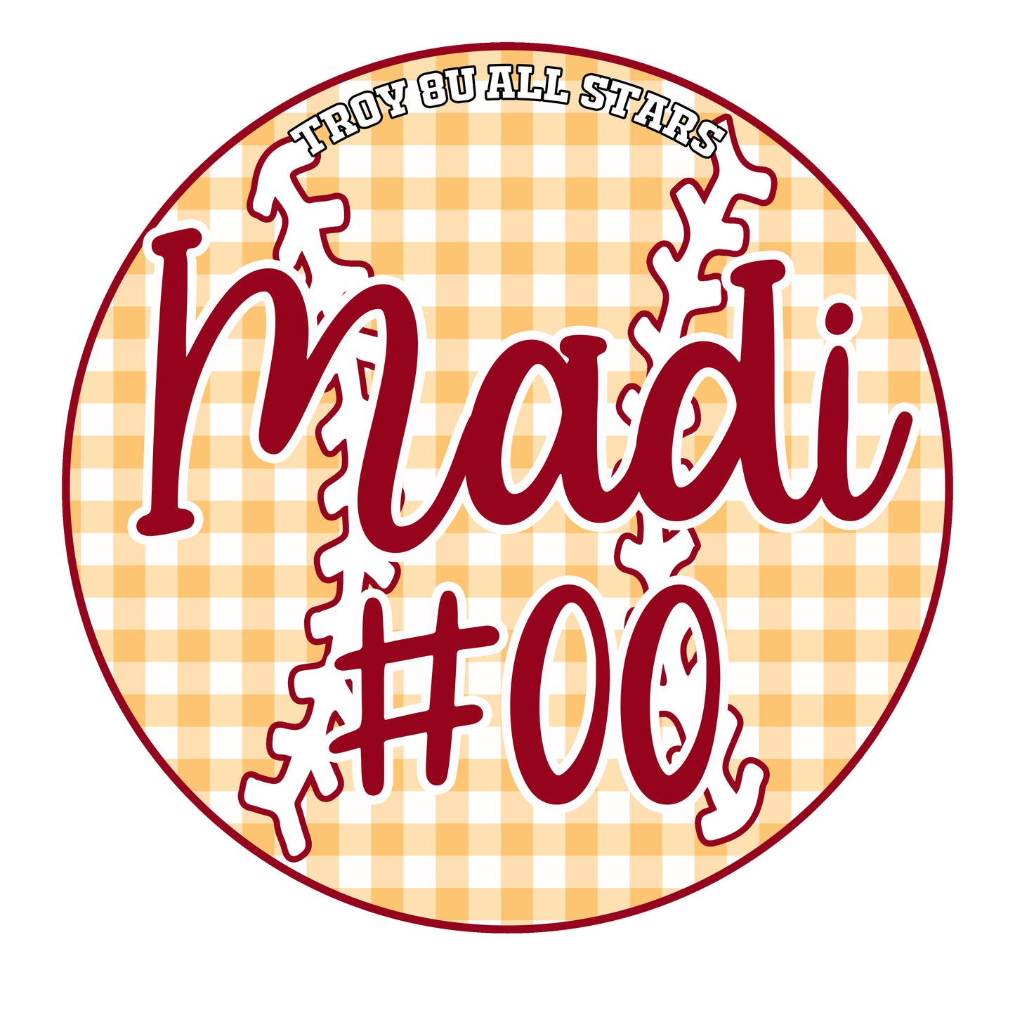 Troy 8U Darlings Magnets