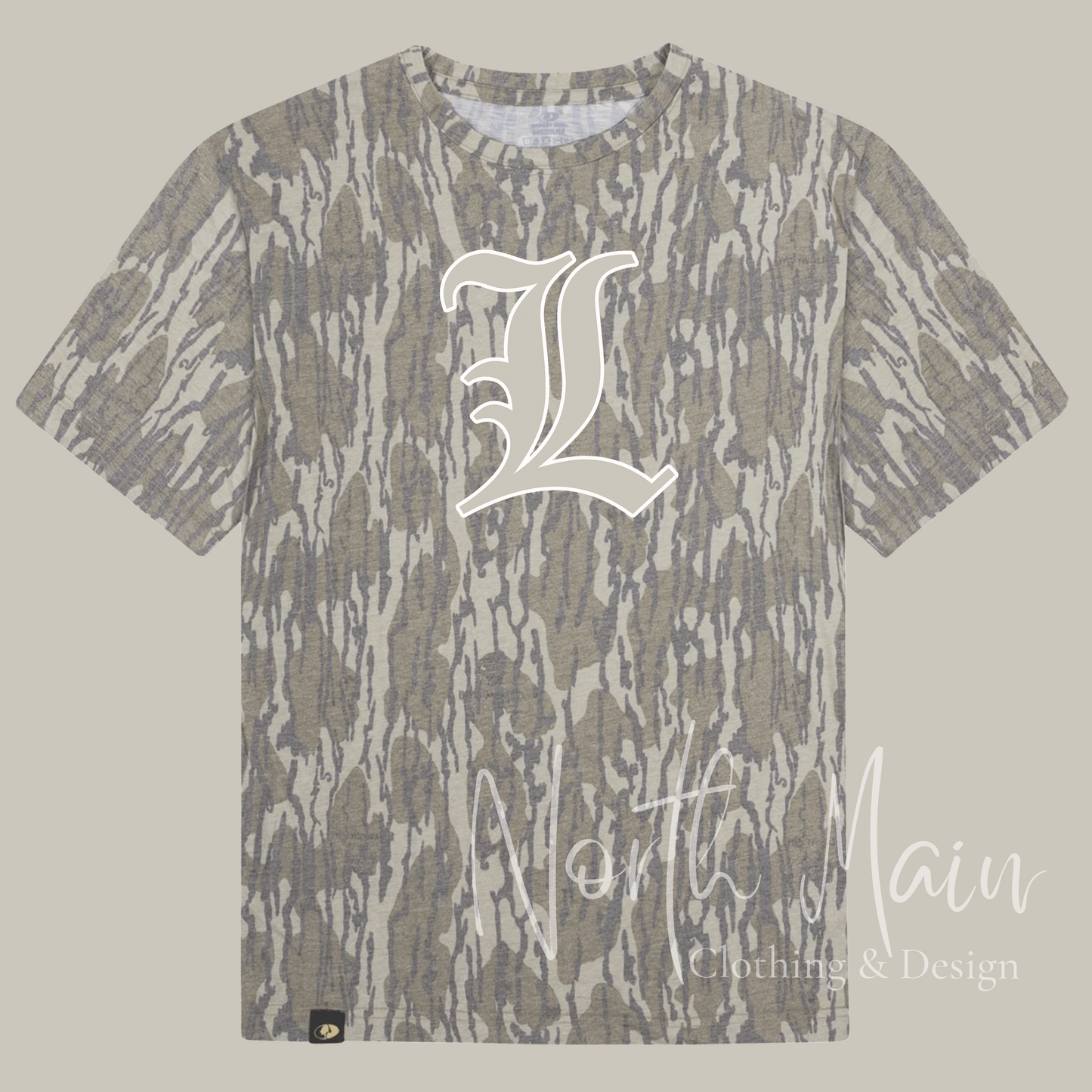 Wash out Camo Short Sleeve Tee
