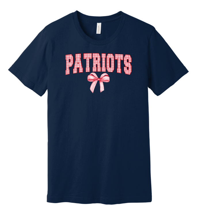 Gingham Coquette Mascot Bella Tshirt - Adult 🎀