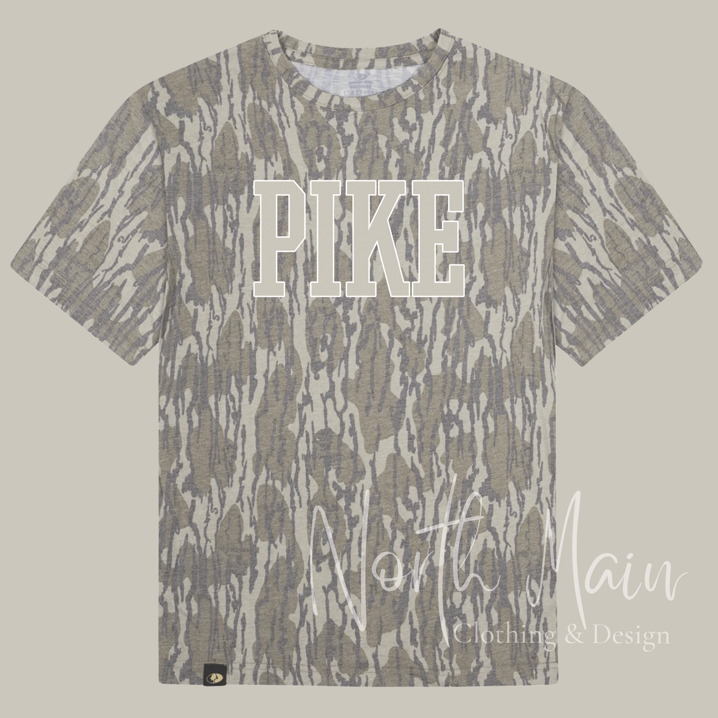 Wash out Camo Short Sleeve Tee