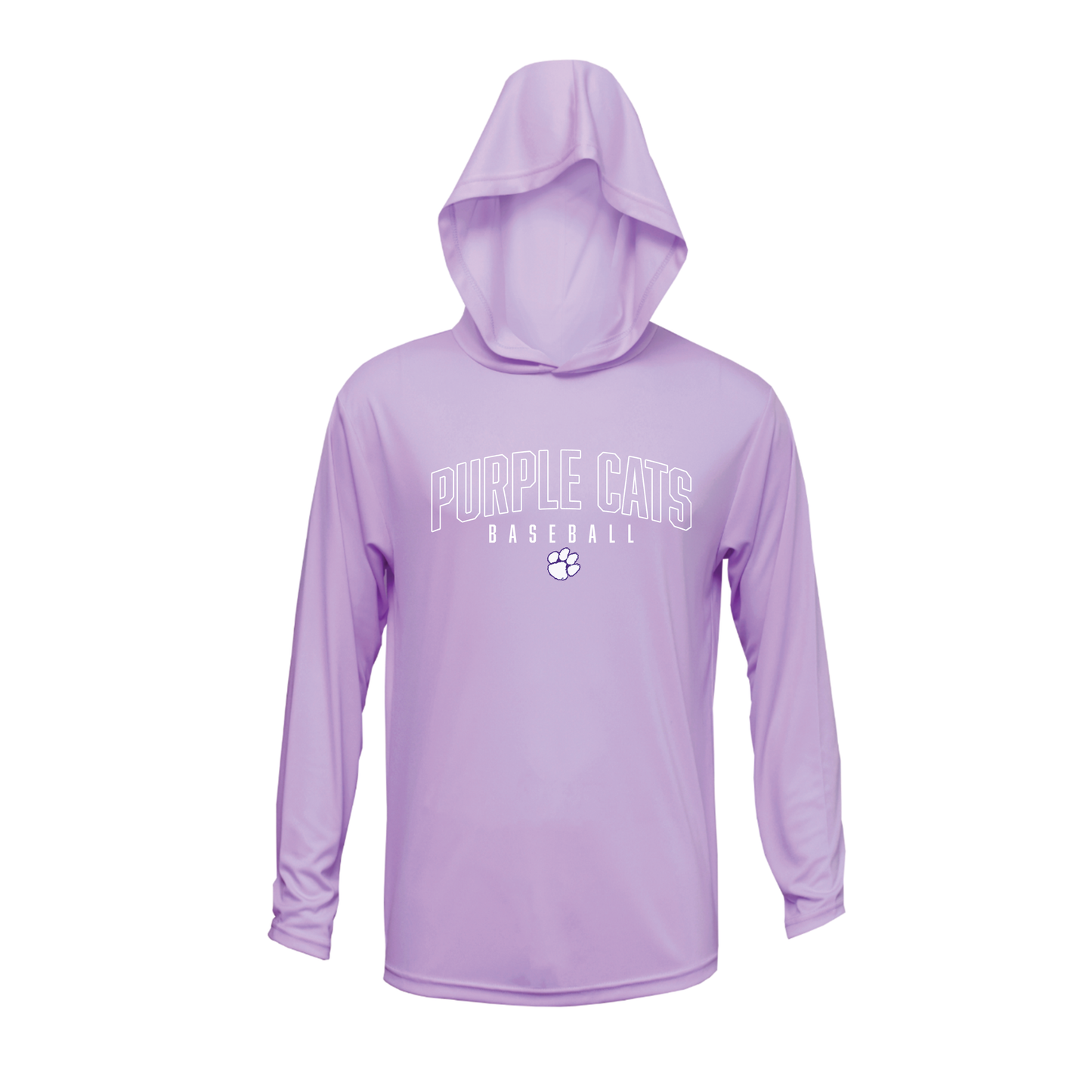 Your Team Curve Design with Logo - Short or Long Sleeve A4 Hoodie