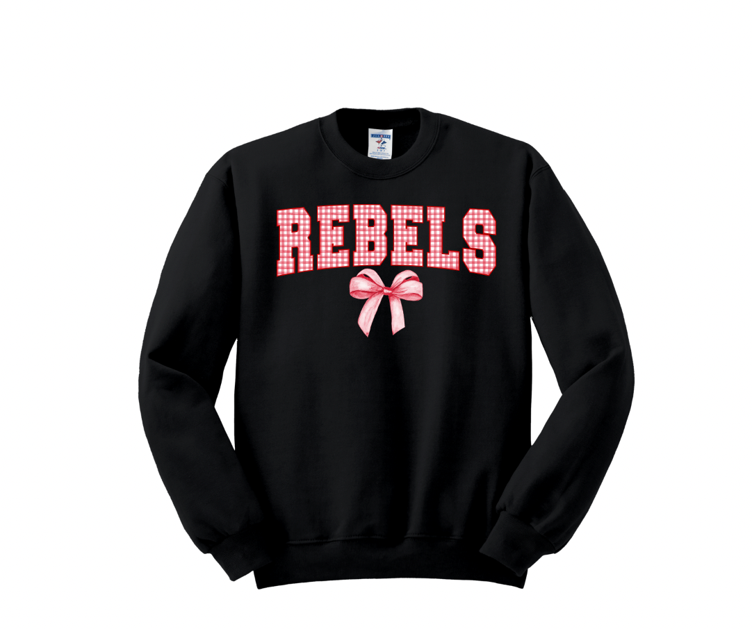 Gingham Coquette Mascot Sweatshirts - Adult 🎀