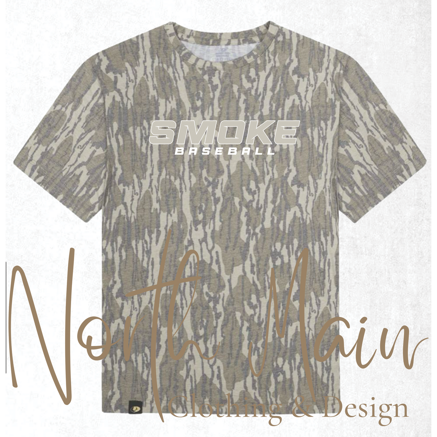 Wash out Camo Short Sleeve Tee