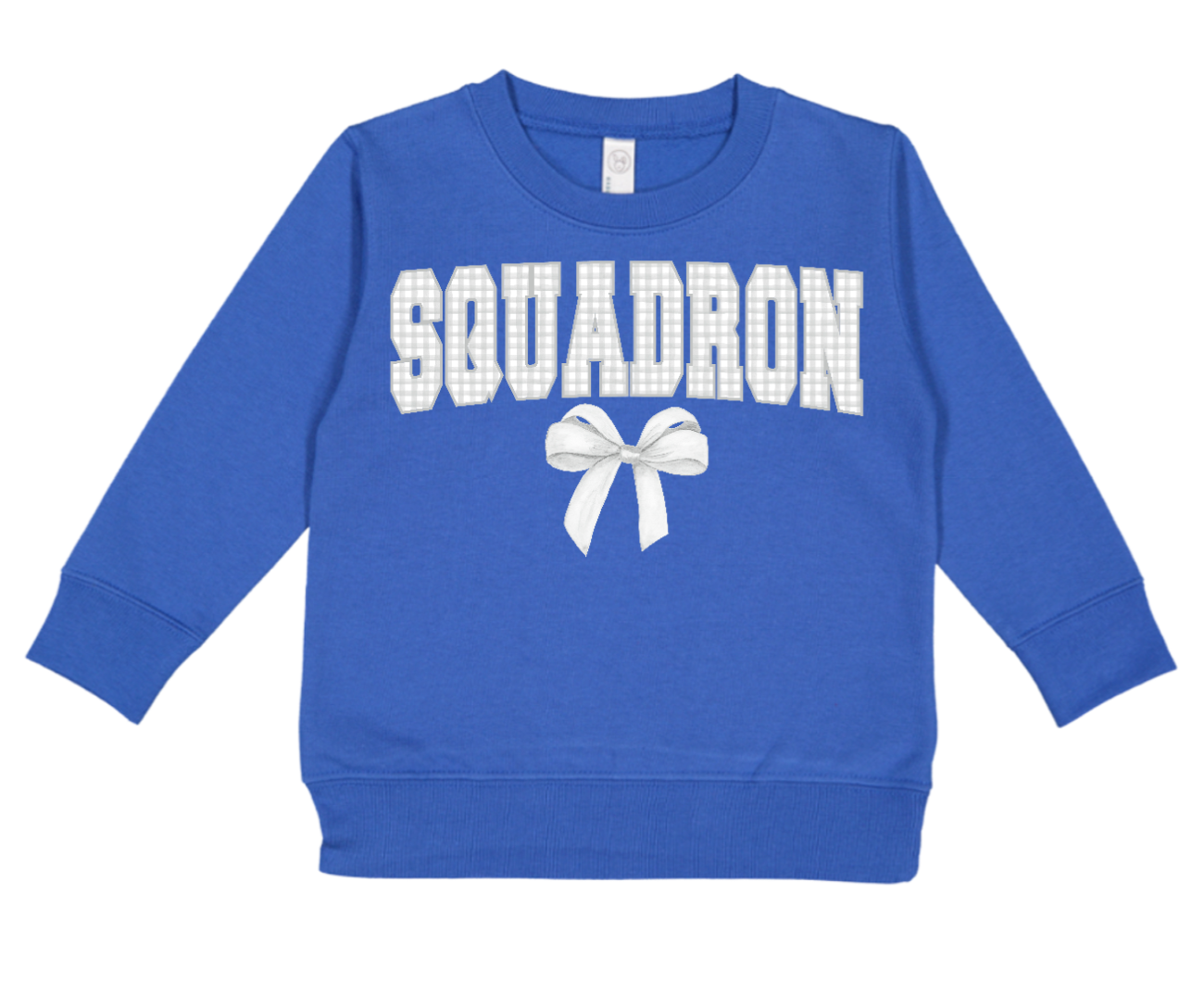 Gingham Coquette Mascot Sweatshirts - Toddler 🎀