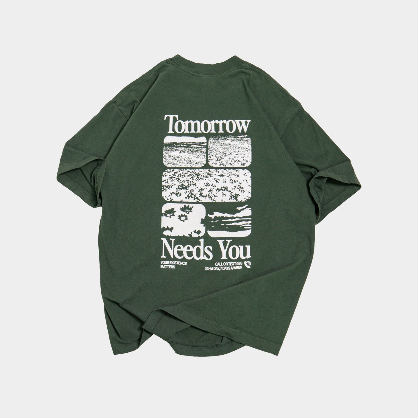 Tomorrow Needs You 988 Tee