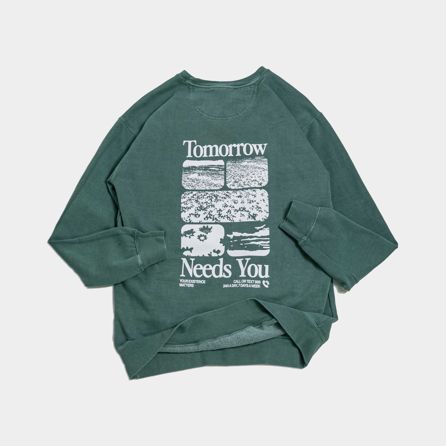 Tomorrow Needs You 988 Tee