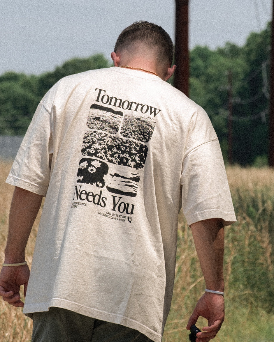 Tomorrow Needs You 988 Tee