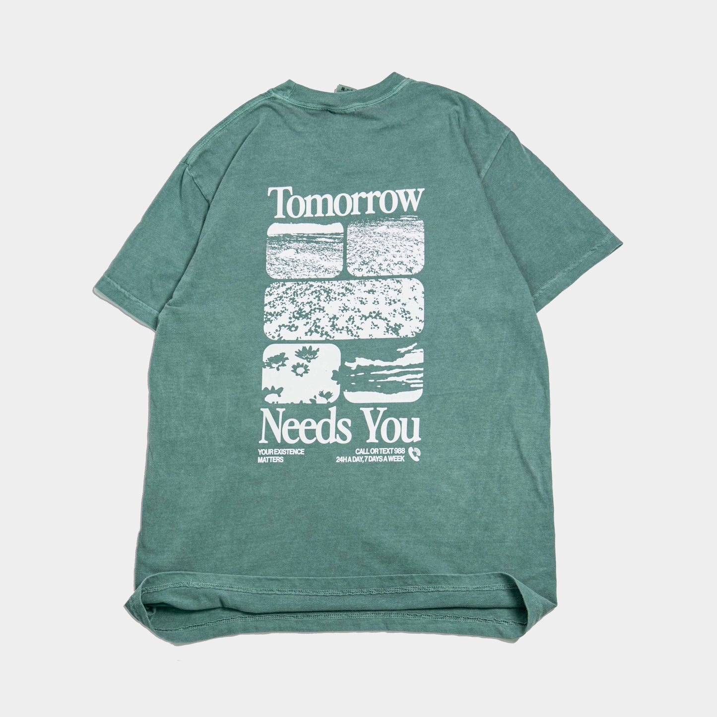 Tomorrow Needs You 988 Tee