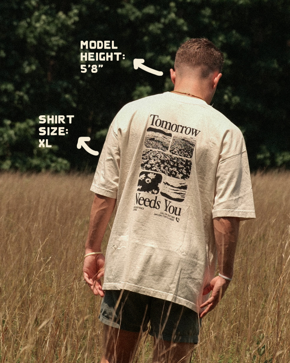 Tomorrow Needs You 988 Tee