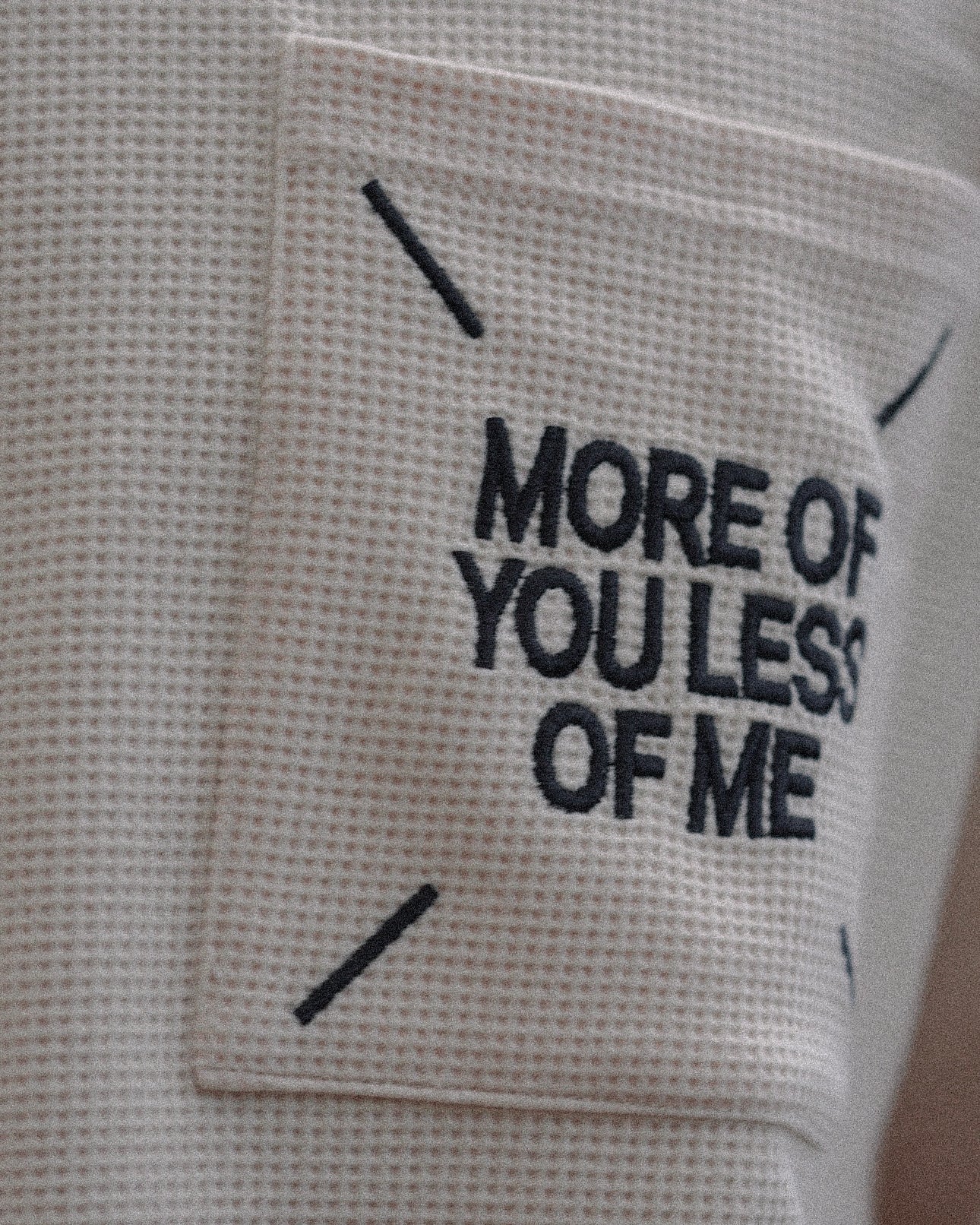 Less of Me Waffle Heavy Thermal