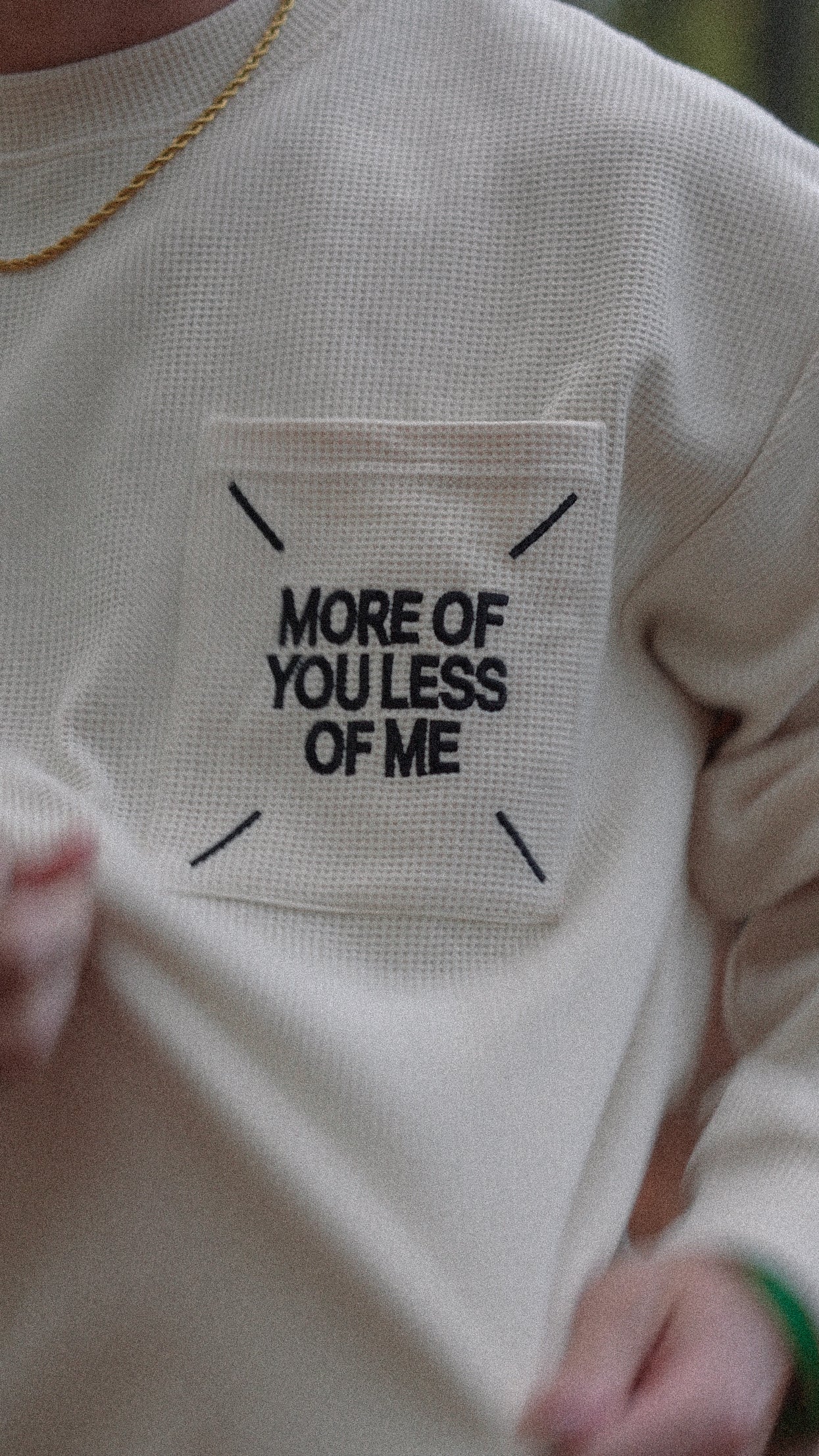 Less of Me Waffle Heavy Thermal