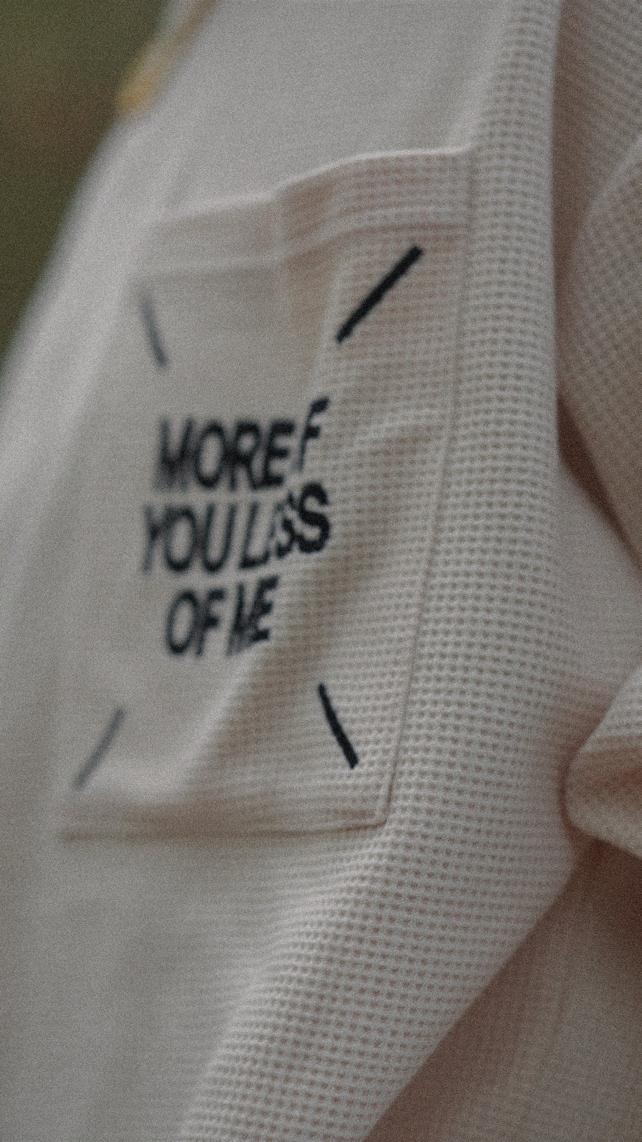 Less of Me Waffle Heavy Thermal