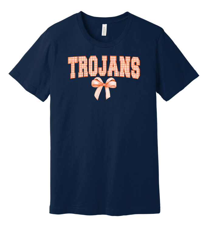 Gingham Coquette Mascot Bella Tshirt - Adult 🎀