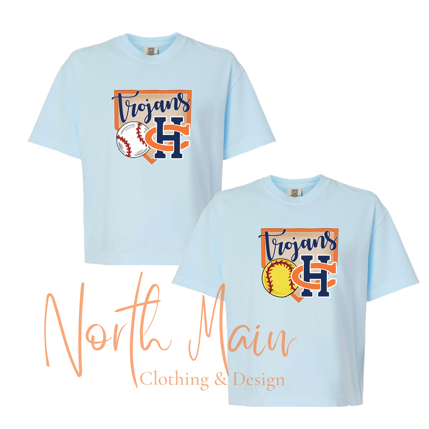 Home Plate Baseball/Softball Team Shirt (Adult)