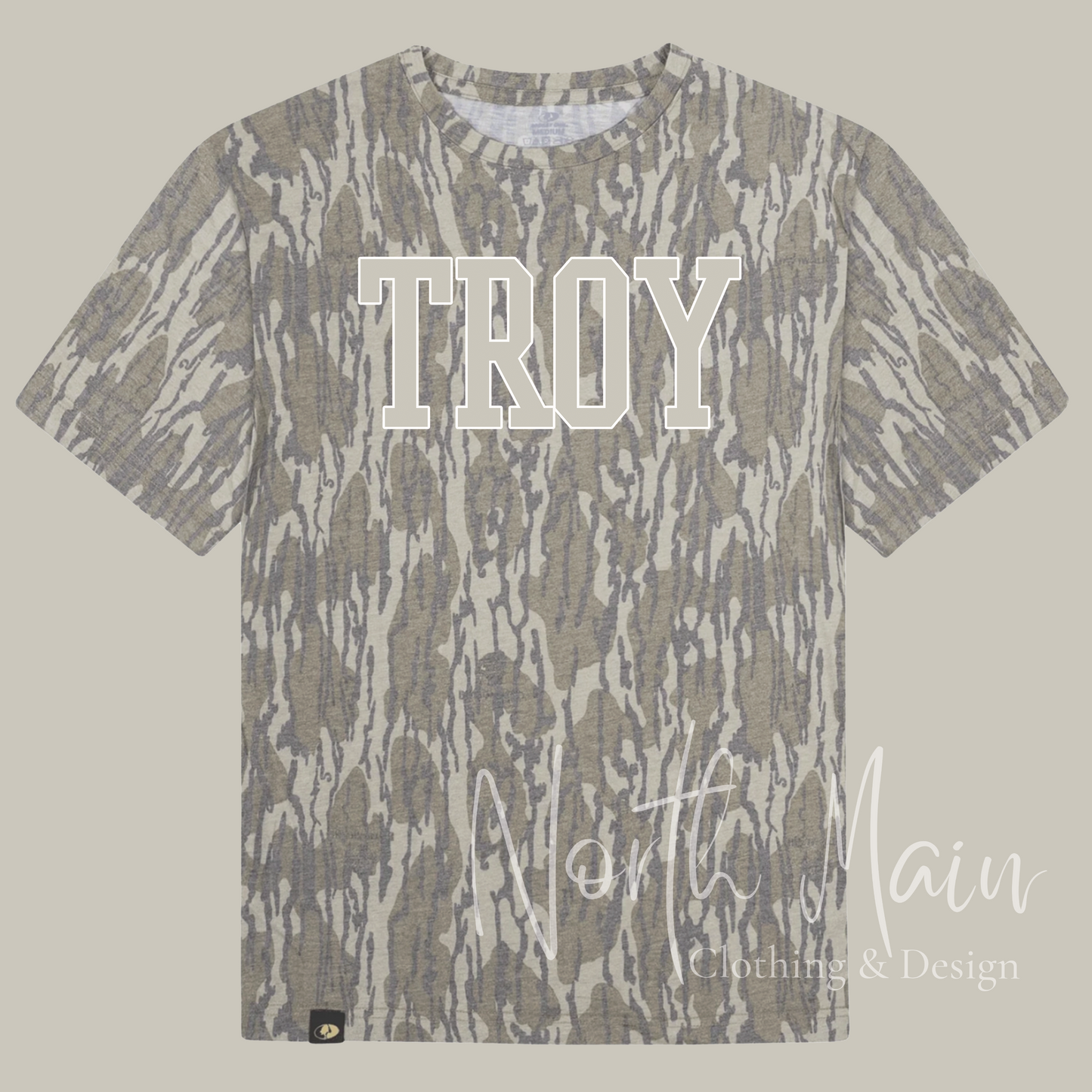Wash out Camo Short Sleeve Tee