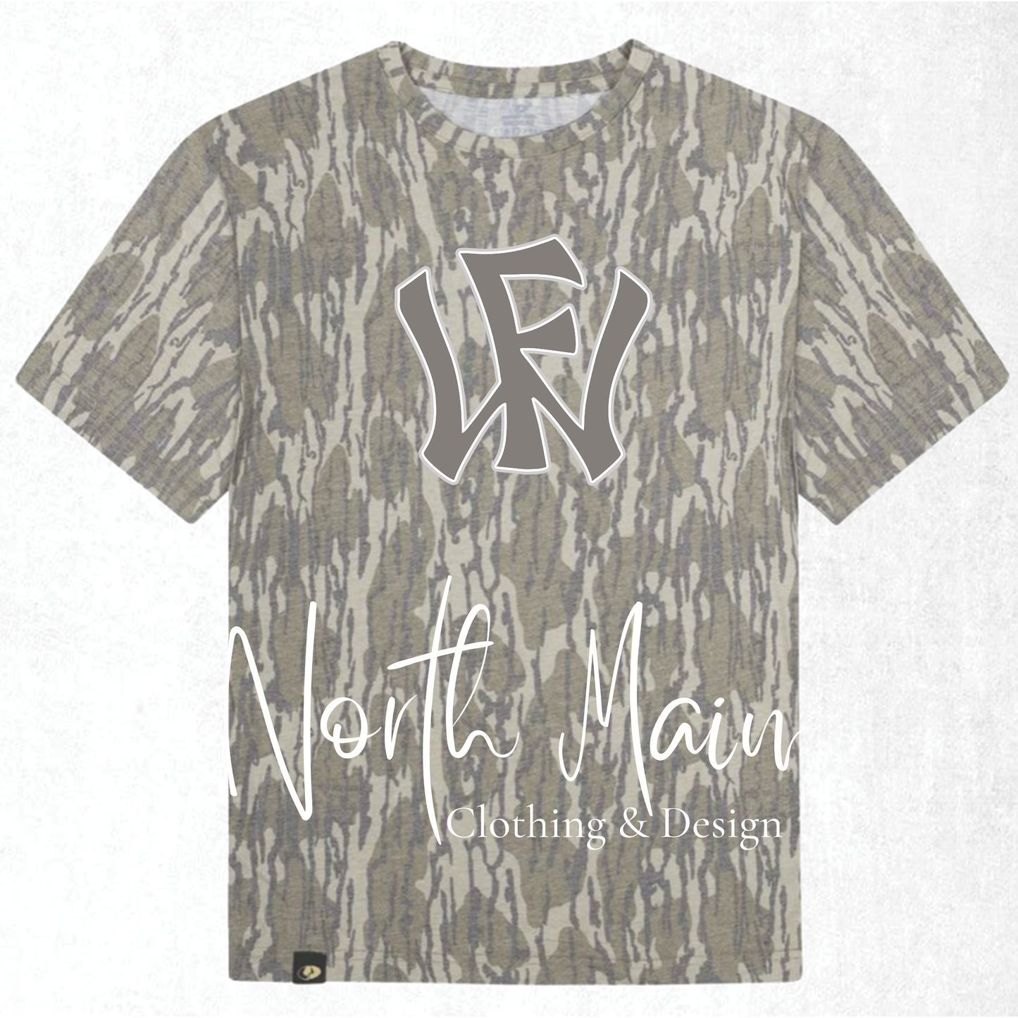 Wash out Camo Short Sleeve Tee