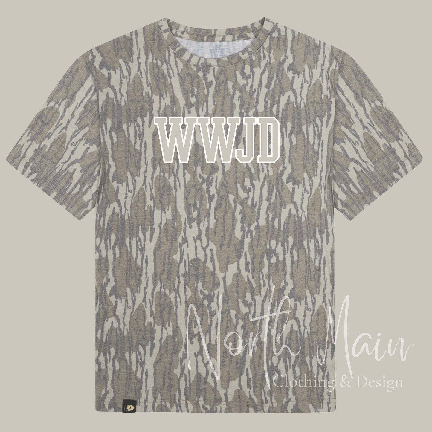 Wash out Camo Short Sleeve Tee