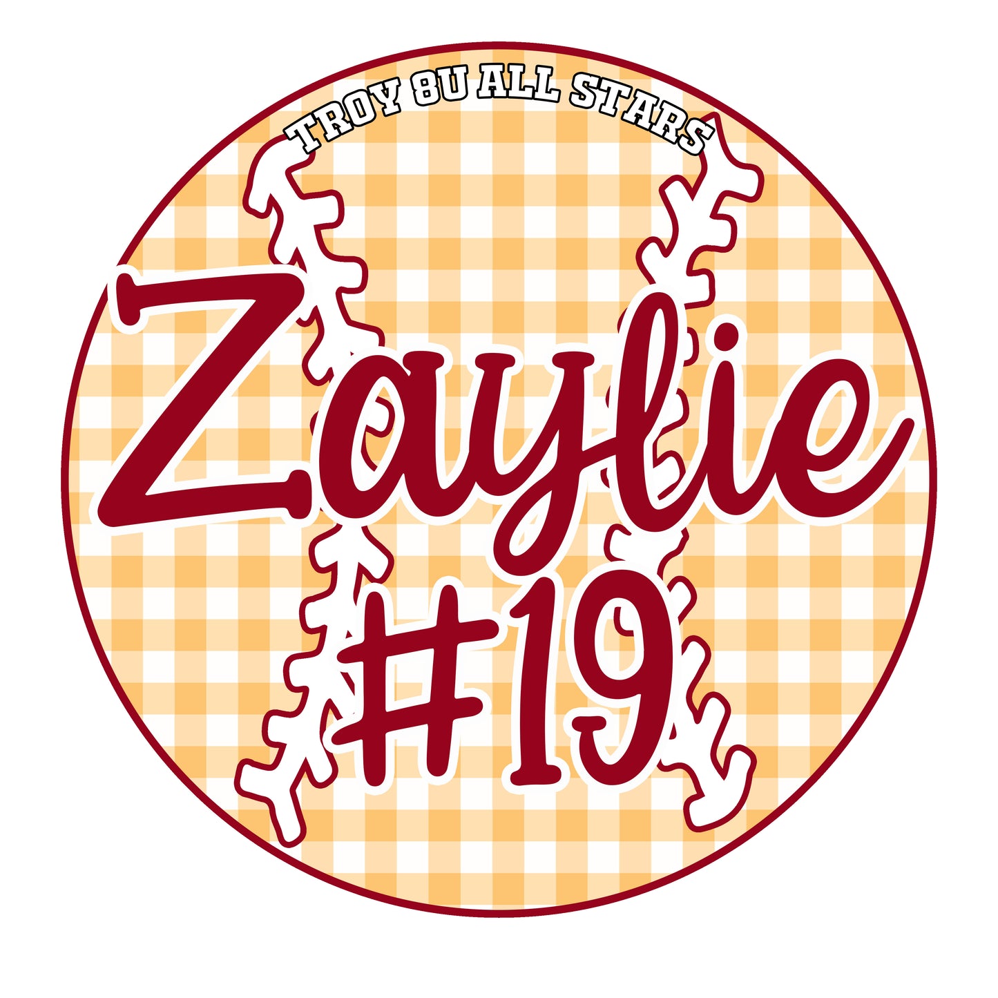 Troy 8U Darlings Magnets