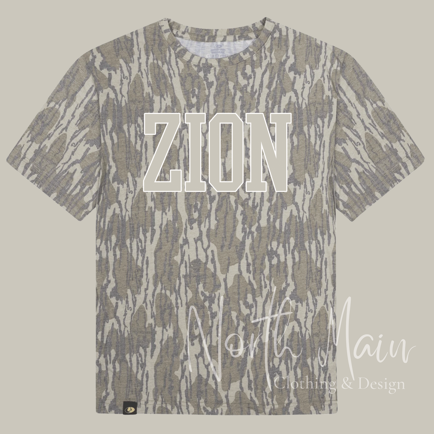 Wash out Camo Short Sleeve Tee